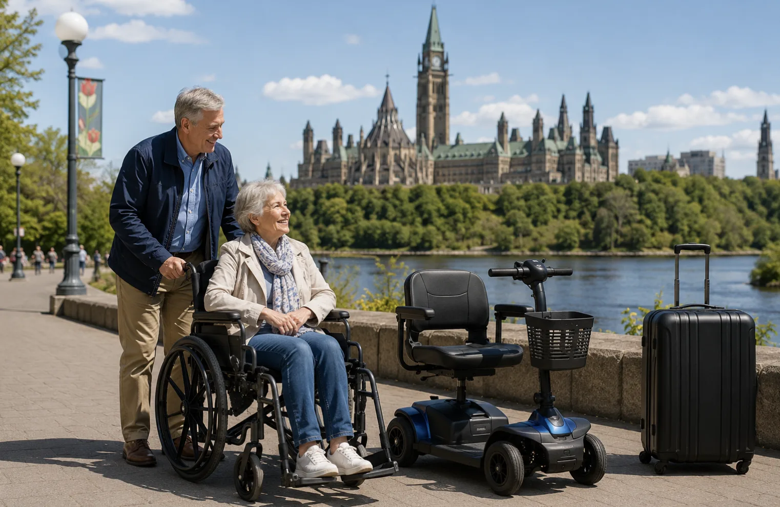 Renting Medical Equipment for Visitors and Travel in Ottawa