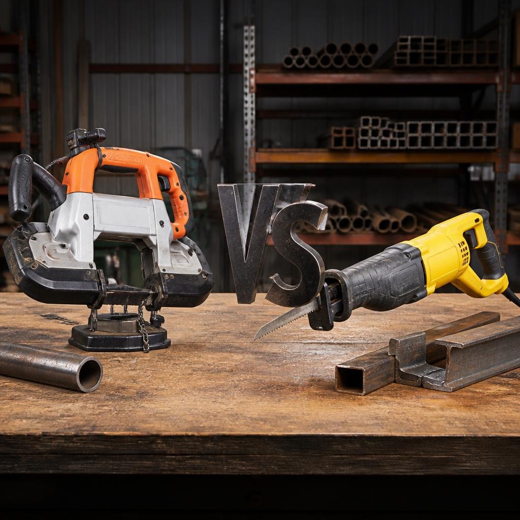 Portable Band Saw vs Reciprocating Saw: Which Should You Rent?