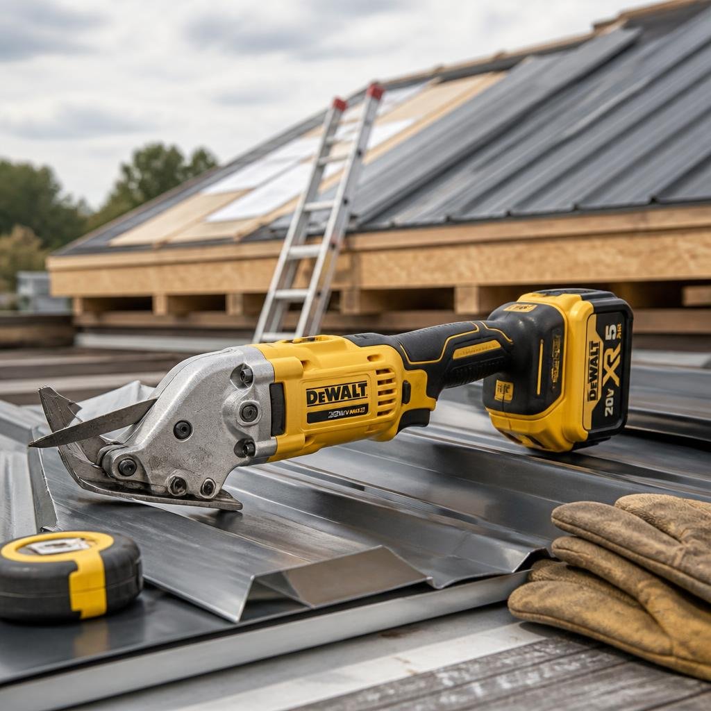 Should You Rent a DeWalt Metal Shear for DIY Roofing Repairs