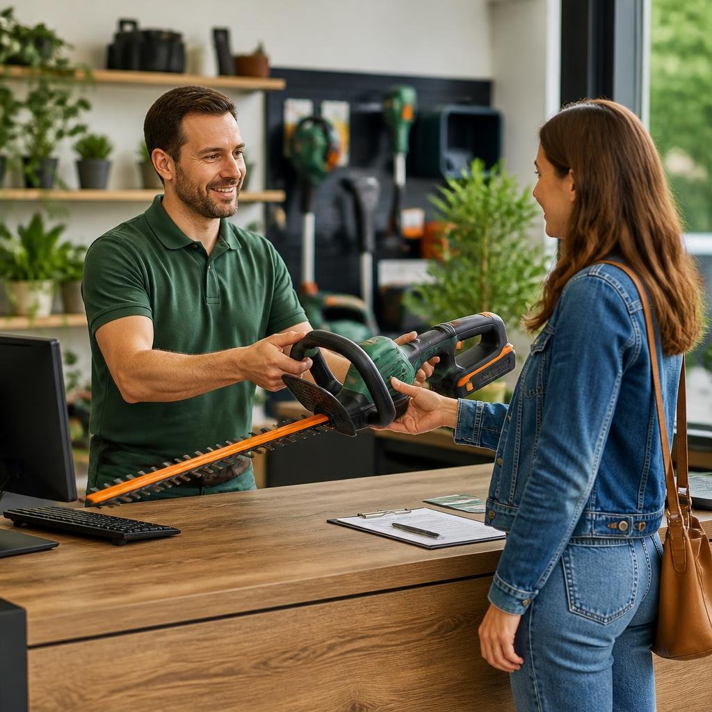 How to Rent a Cordless Hedge Trimmer in Orléans