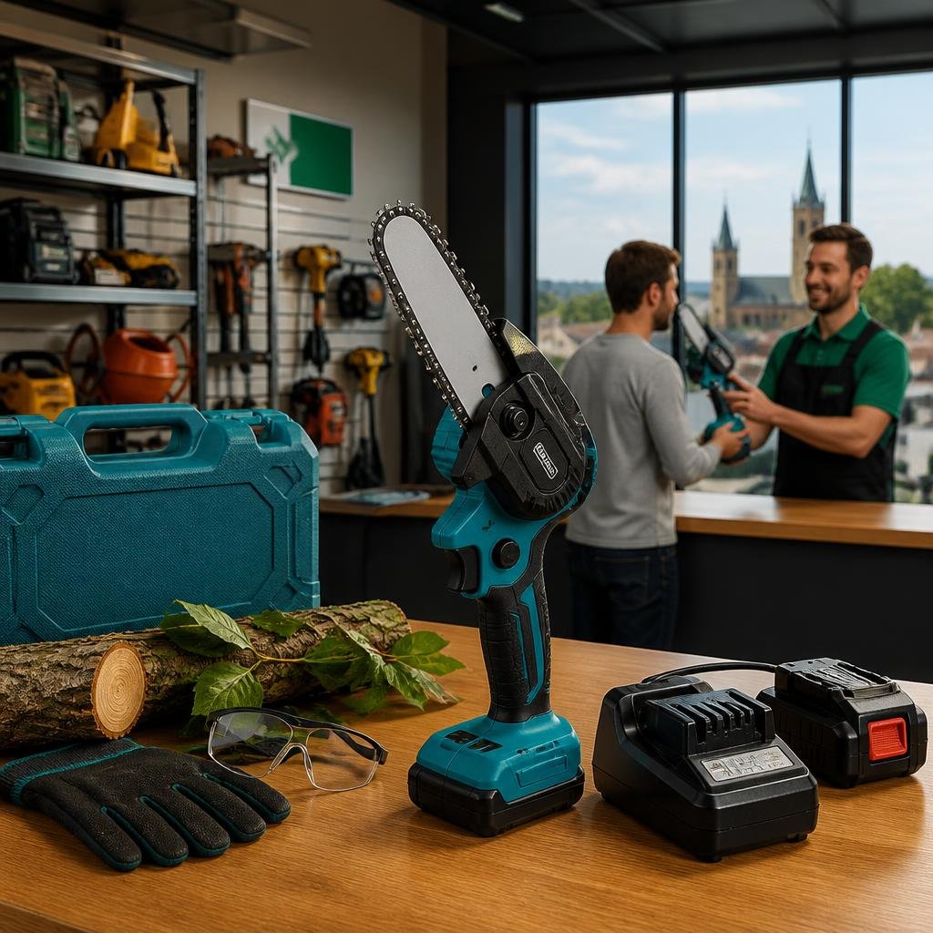 How to Rent a Cordless Mini Chainsaw in Orléans
