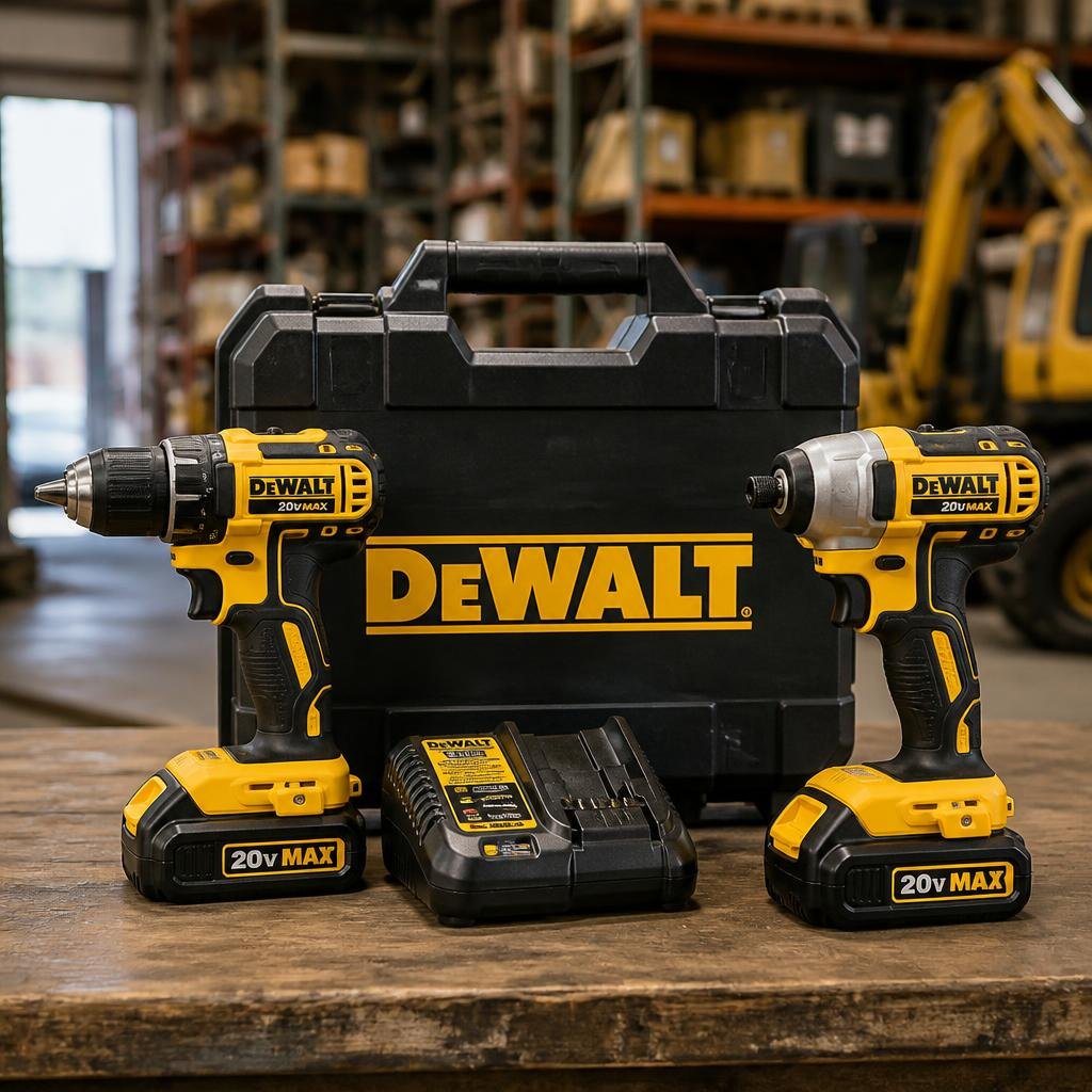 How to Rent a DEWALT Drill Impact Driver Combo in Orléans