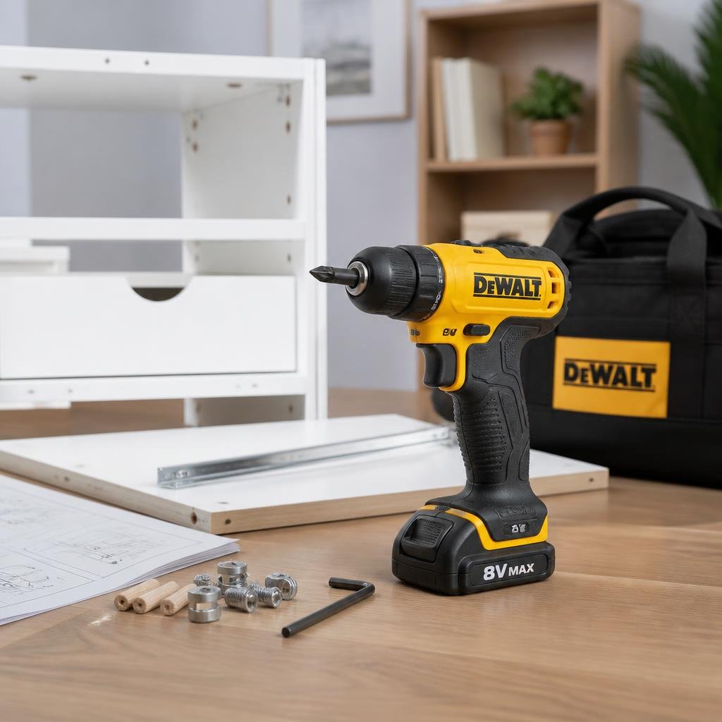 Should You Rent a DeWalt 8V Screwdriver for Furniture Assembly?