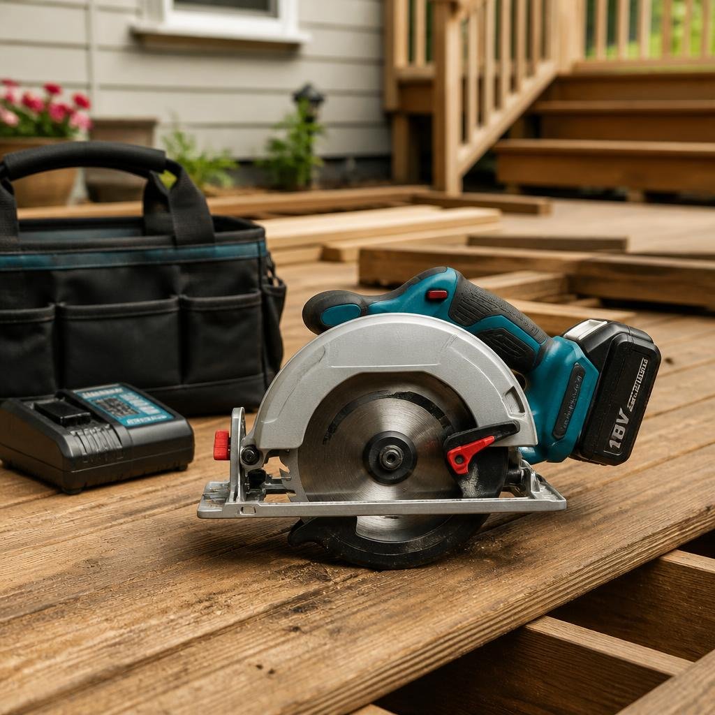 Should You Rent a Cordless Circular Saw for Deck Repairs?