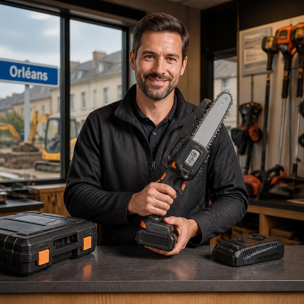 How to Rent a Cordless Mini Chainsaw in Orléans