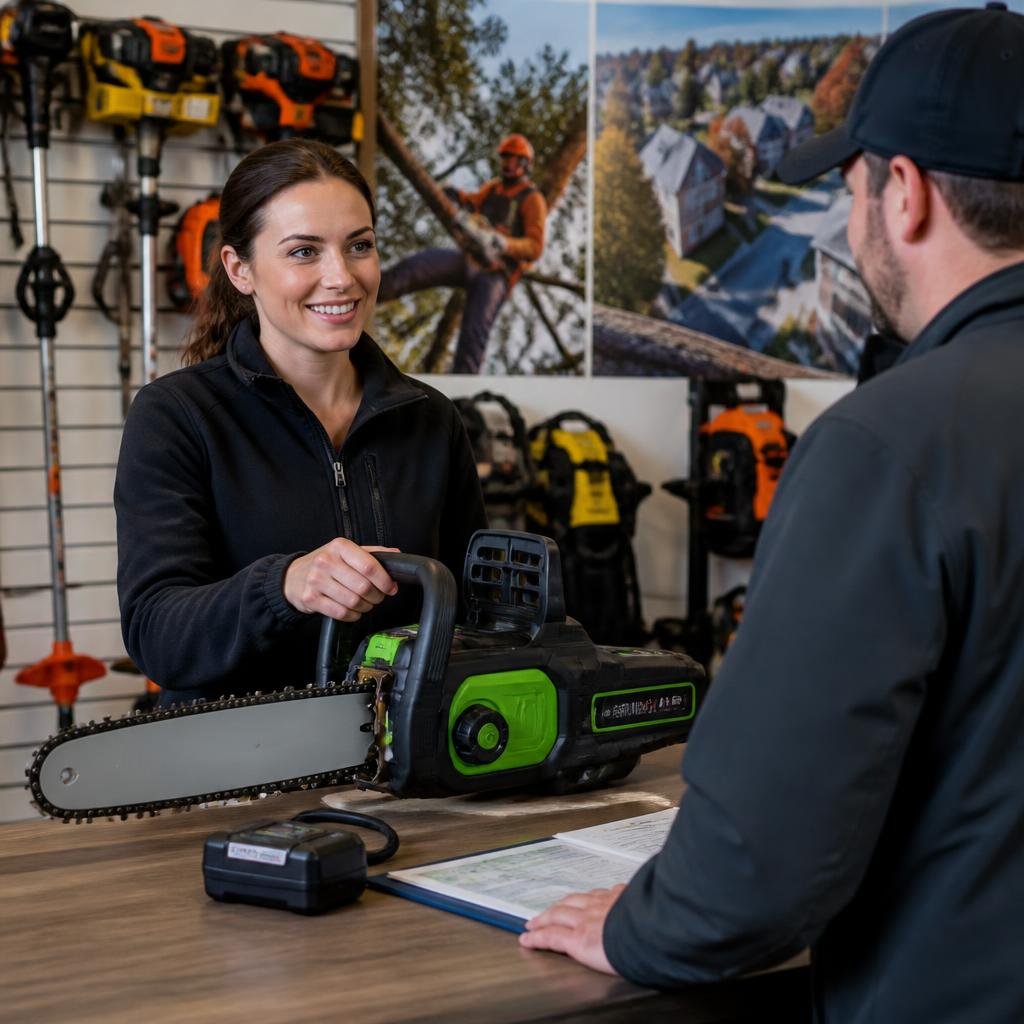 How to Rent a Cordless Chainsaw for Yard Cleanup in Orléans
