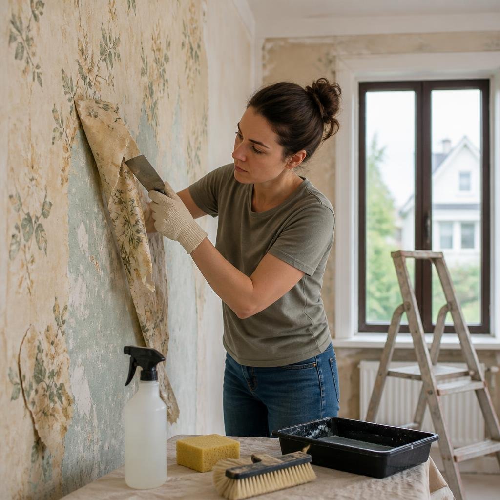 Wallpaper Removal Tips for Older Homes in Orléans