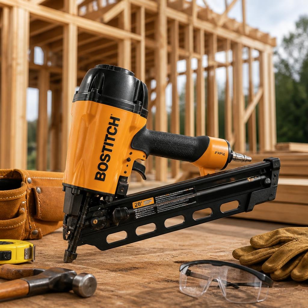 BOSTITCH 28-Degree Framing Nailer Rental Guide for DIY Projects