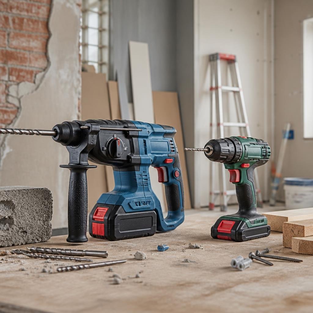 Cordless SDS Hammer Drill vs Regular Drill for Home Renovations