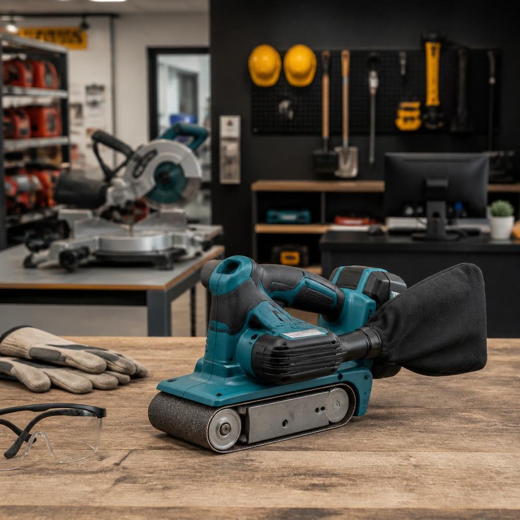 How to Rent a Cordless Band File Belt Sander in Orléans