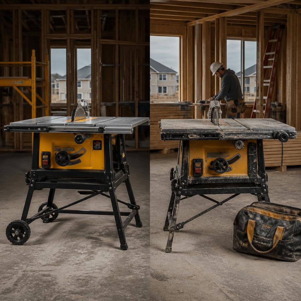 Renting vs. Buying a Jobsite Table Saw in Orléans