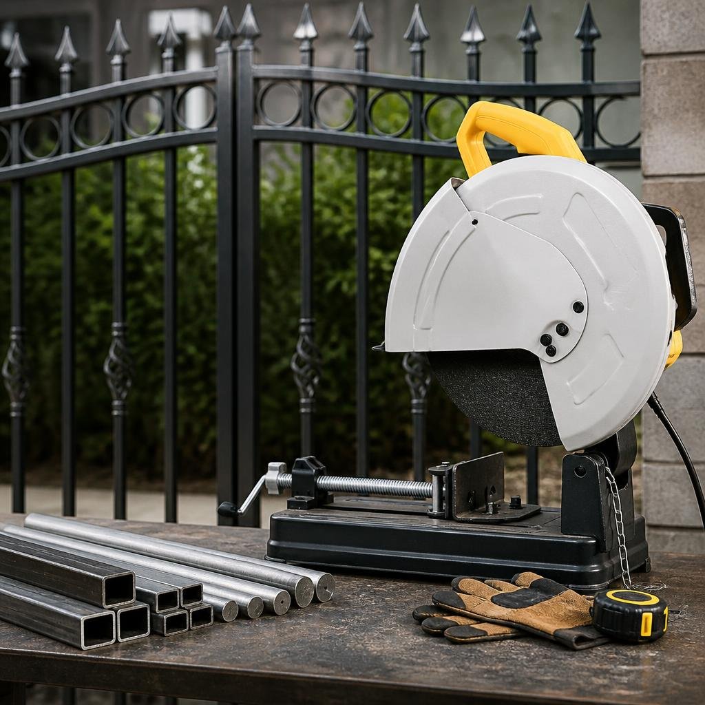 Should You Rent a Chop Saw for Metal Fence Repairs?