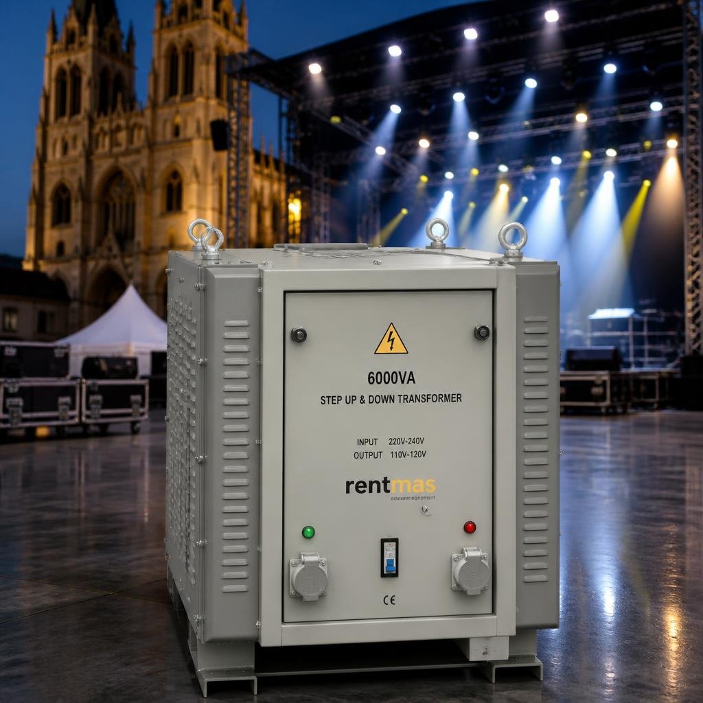 Renting a 6000VA Voltage Transformer for Events in Orléans