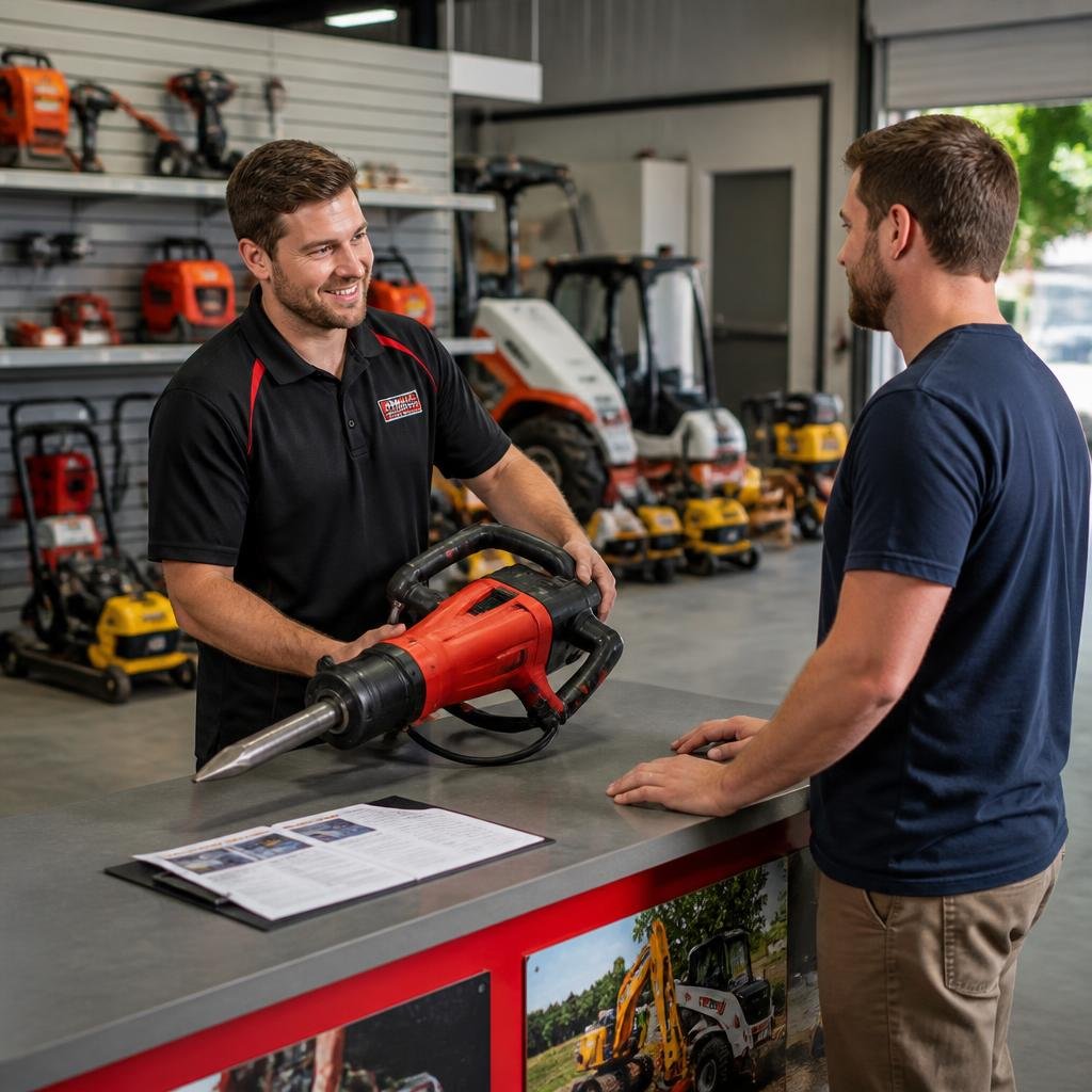 How to Rent a Demolition Jack Hammer in Nepean
