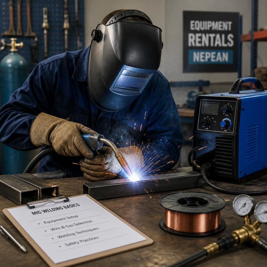 MIG Welding Basics Before Renting a Welder in Nepean