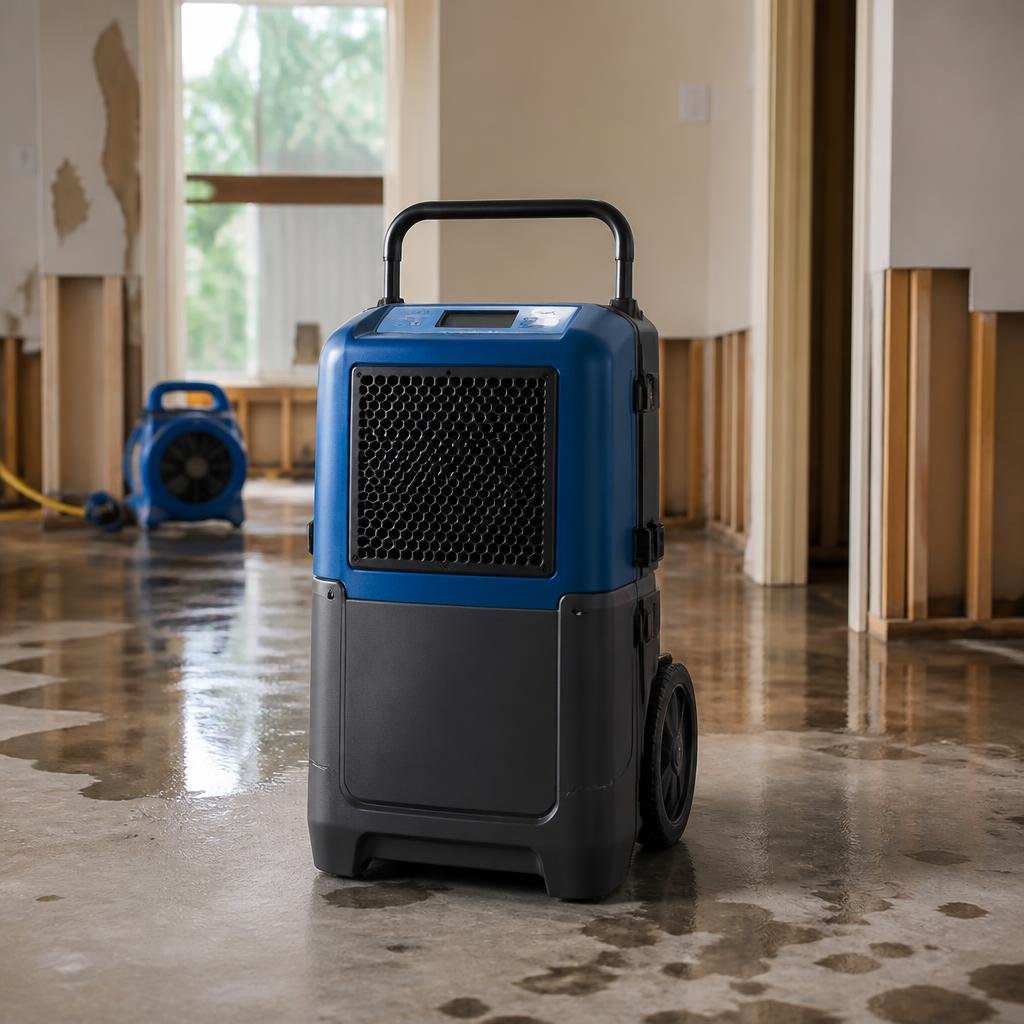 Should You Rent a 156 Pint Dehumidifier for Water Damage?