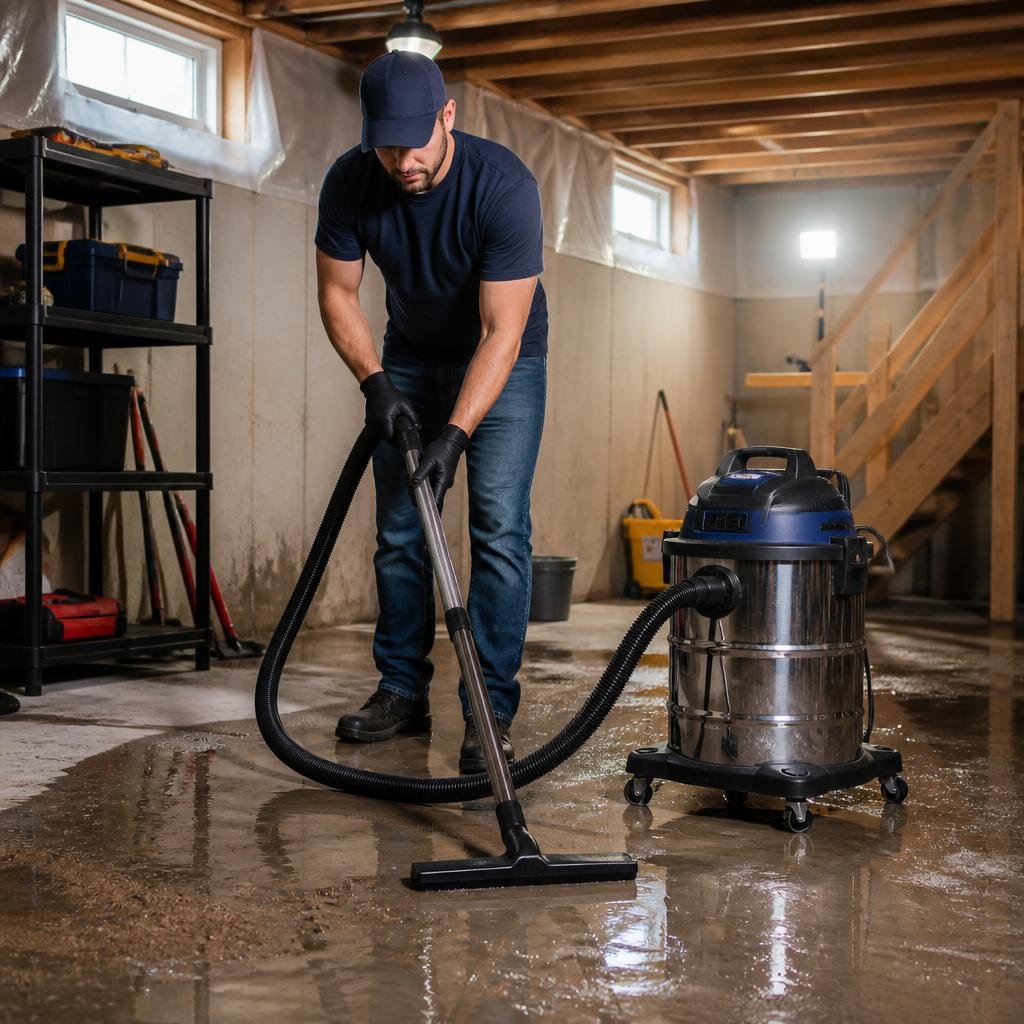 How to Rent a Wet Dry Vac for Basement Cleanup in Ottawa