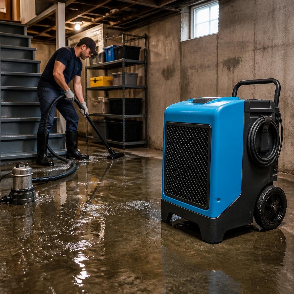 When to Rent a Commercial Dehumidifier for Ottawa Basement Flooding
