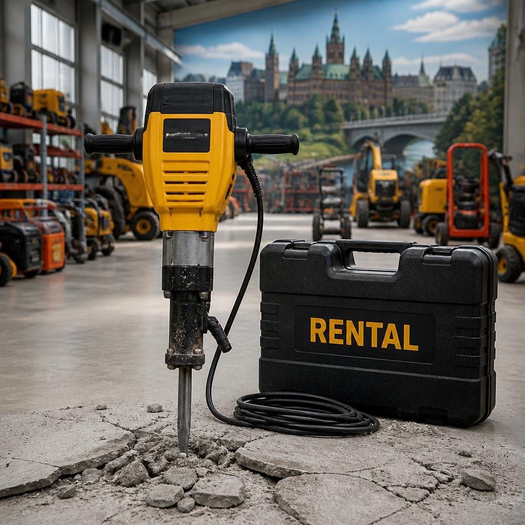 How to Rent an Electric Demolition Jack Hammer in Ottawa