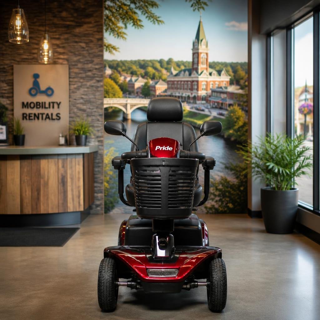Where to Rent a Pride 4-Wheel Mobility Scooter in Kemptville