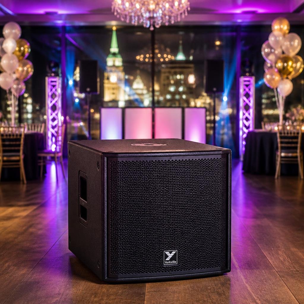 Best Uses for a Yorkville Subwoofer Rental at Ottawa Parties