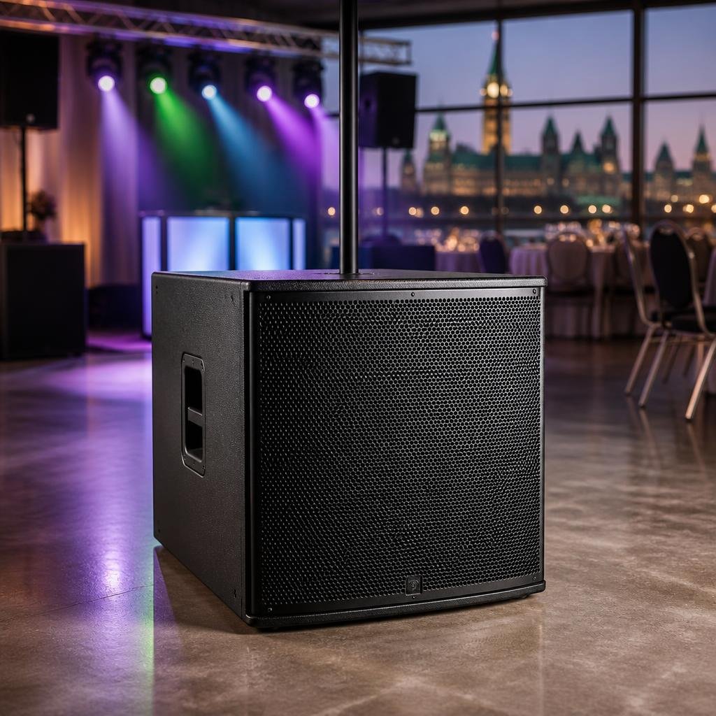 Do You Need a 1500 Watt Subwoofer for Ottawa Events?