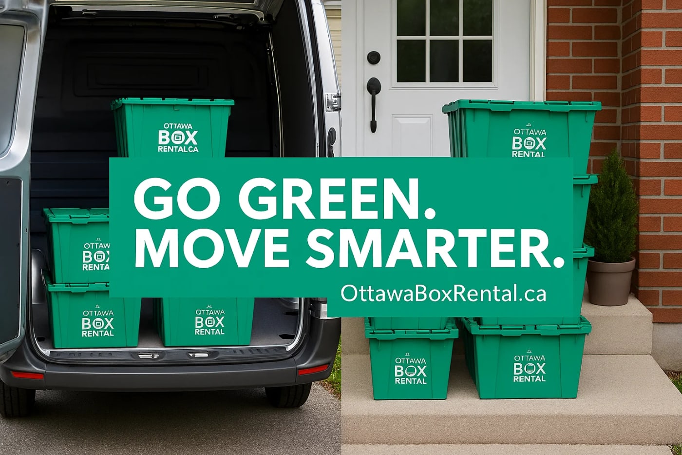 Ottawa Box Rental rental store banner in Greely Ottawa Box Rental store banner in Greely