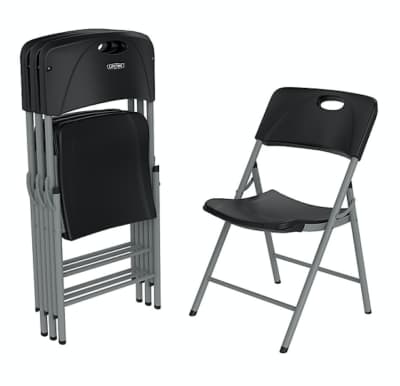 Lifetime Folding Chair - Black – photo 4 in Palm-Bay