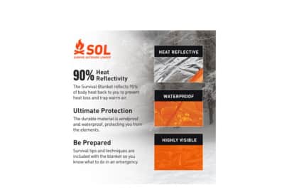 SOL Heatsheets 2-Person Survival Blanket – photo 10 in Broomall