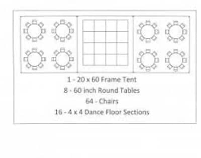 20’ x 60’ Tent Rent w/walls - Installed – photo 5 in Ottawa
