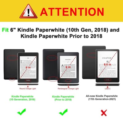 Fintie Stand Case for 6" Kindle Paperwhite – photo 6 in Broomall