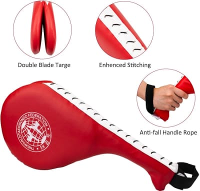 2 Pack Taekwondo Kick Pads, Durable Striking Pad Target – photo 5 in Kanata