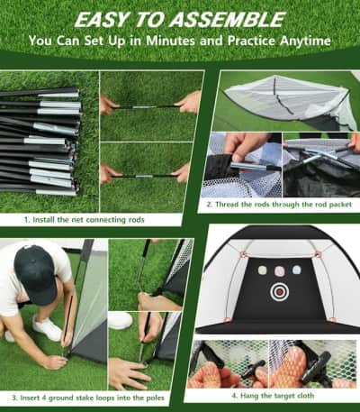 Golf Net, 10x7ft Golf Practice Net – photo 6 in Kanata