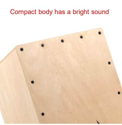 Aklot 10” Cajon Drum Compact Acoustic Jam Cajons Betula Wood – photo 6 in Kanata