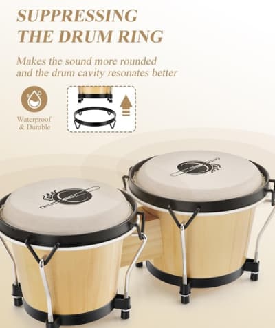 Eastar EBO-1 Bongo Drum Set for rent in Kanata