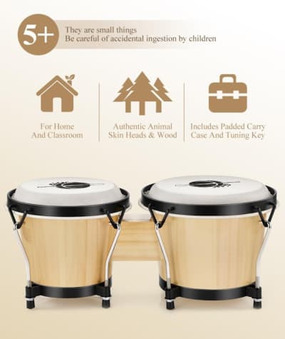 Eastar EBO-1 Bongo Drum Set – photo 3 in Kanata