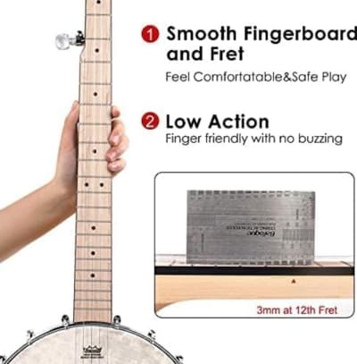Premium AKLOT 5-String Banjo – photo 4 in Kanata