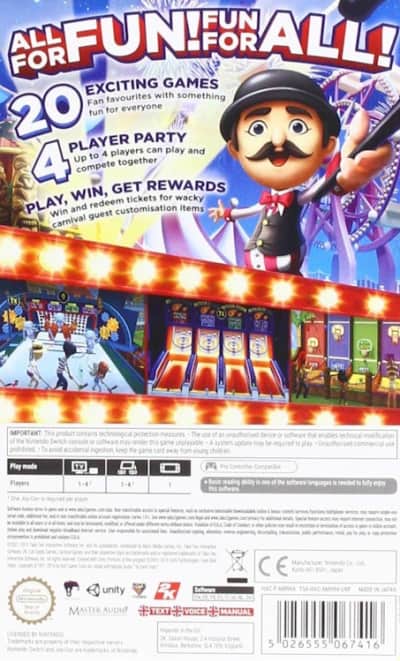 Nintendo Switch - Carnival Games Video Game – photo 2 in Broomall