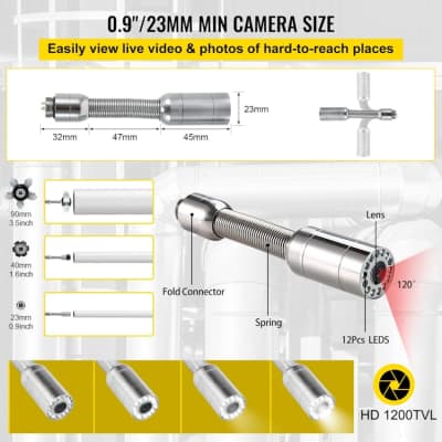 150 Feet, Sewer Camera Pipe Pipeline Inspection Camera – photo 4 in Ottawa