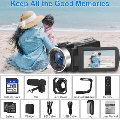 Camcorder Video Camera 4K 56MP Vlogging Camera – photo 7 in Ottawa