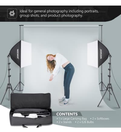 700W Equivalent Softbox Lighting Kit for rent in Ottawa