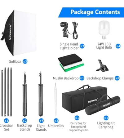 Photography Lighting kit with Backdrop – photo 8 in Ottawa