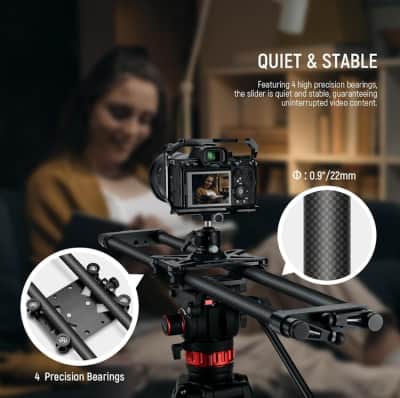 31.5 inches / 80 cm Carbon Fibre Camera Slide / Dolly – photo 3 in Ottawa