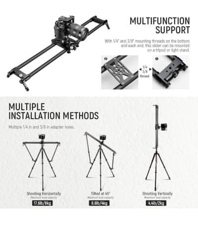 31.5 inches / 80 cm Carbon Fibre Camera Slide / Dolly – photo 5 in Ottawa