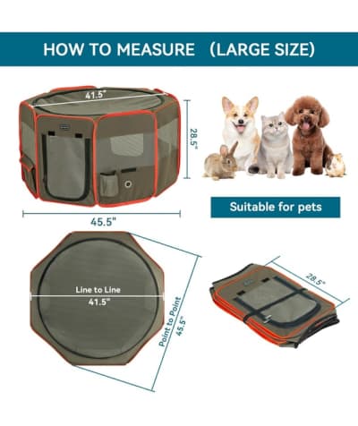 Pop Up Dog Playpen for Travel and Camping – photo 6 in Kanata