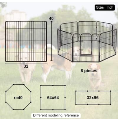Heavy Duty Pet Playpen Dog 24" 32" 40" – photo 4 in Kanata