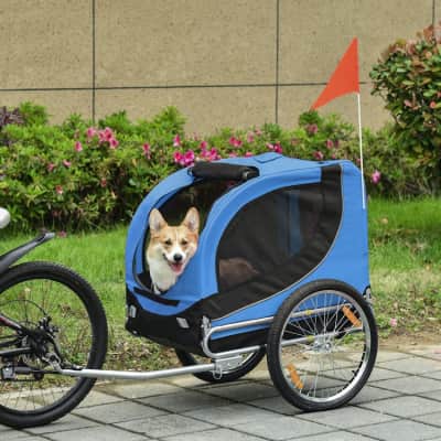 Foldable Dog Bike, Trailer Pet Cart, Bicycle Wagon for rent in Kanata