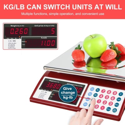 Digital Price Computing Scale Commercial 66lb – photo 3 in Kanata