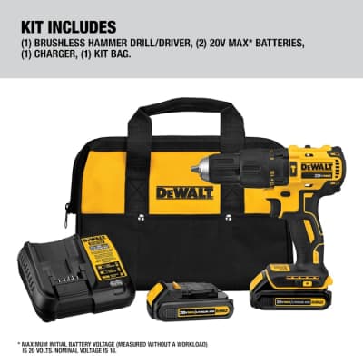 Dewalt 20v Max* Cordless Hammer Drill – photo 3 in Nepean