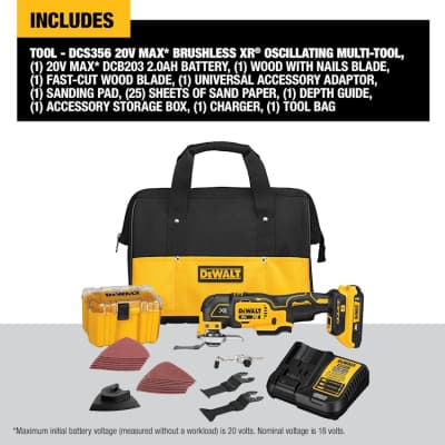 Dewalt 20v Max Xr Oscillating Multi-tool Kit – photo 3 in Nepean
